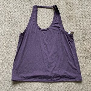 Lululemon tied to it tank, black cherry, 8